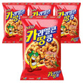 Keuraun Karamelkon Ttangkong , 72 g, 4 Pack (크라운 카라멜콘 땅콩)