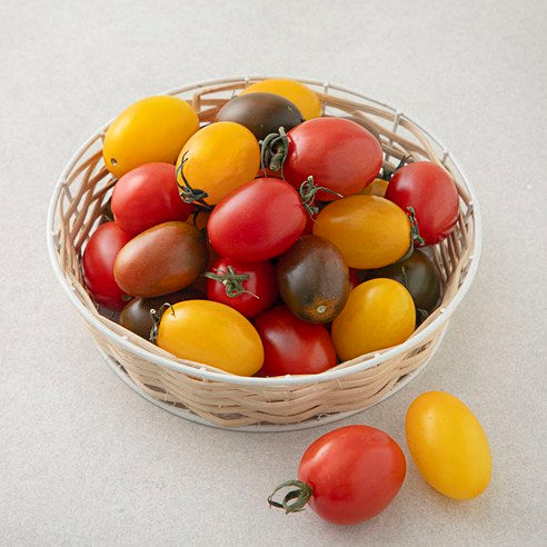 GuamPick Color Daechu Cherry Tomato , 500 g, 1 Pack (곰곰 컬러 대추방울토마토, 500g, 1팩)