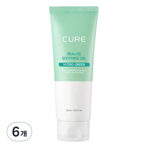 Gimjeongmunal Rasenseu Kyueo Rial Sudingjel , 150 ml, 6 Pack (김정문알 라센스 큐어 리알 수딩젤)