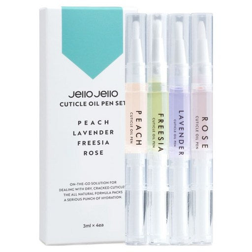 Jeljel Kyutikeul Open 4 Types Set , 12 ml, 1 Pack (젤젤 큐티클 오펜)