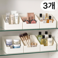 Ribore Dayong Yoksil Seonban Jeongriham , 3 Pack , White (리보레 다용도 욕실 선반 정리함, 3개, 화이트)