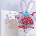 Peuriwo Balrentainde Meoritti Kkotdabal Seonmul 12 cm, Red Tokki , 1 Pack (프리워 발렌타인데이 머리띠 꽃다발 선물 12cm, 레드토끼, 1개)