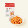 Ol Yugi Official Pum Injeung Pack Kkakdugi , 300 g, 1 Pack (올가 유기가공식품 인증 한 입 깍두기, 300g, 1개)