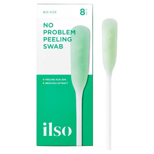 So Peeling Swab 8 p, 32 g, 1 Pack (일소 필링 스왑 8p, 32g, 1개)