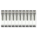 Jebeura JK-0.5 Ripilsim 0.5 mm, Heuksaek , 10 Pack (제브라 리필심 흑색)
