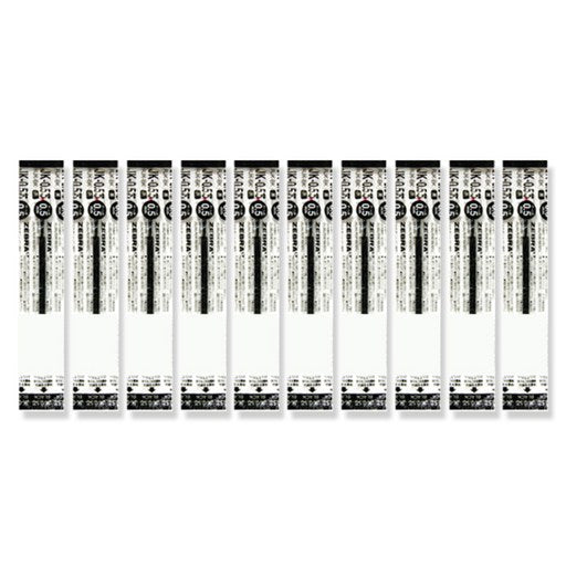 Jebeura JK-0.5 Ripilsim 0.5 mm, Heuksaek , 10 Pack (제브라 리필심 흑색)