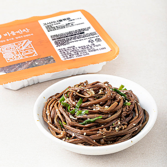 Bium Gosari Namulbokeum , 110 g, 1 Pack (비움 고사리 나물볶음)