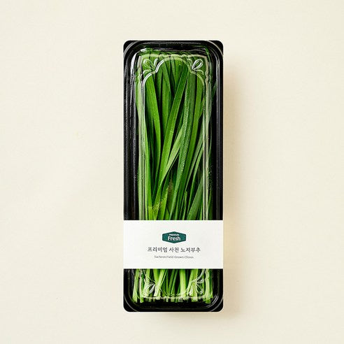 Sacheon Noji Korean Chive , 200 g, 1 Pack (프리미엄 사천 노지부추, 200g, 1개)
