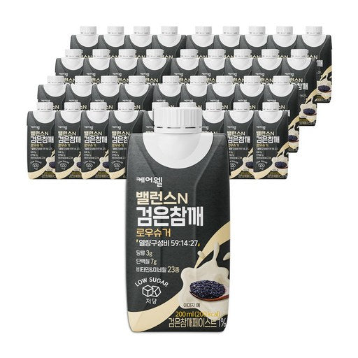 Care Wel Geomeunchamkkae , 200 ml, 36 Pack (웰 검은참깨)