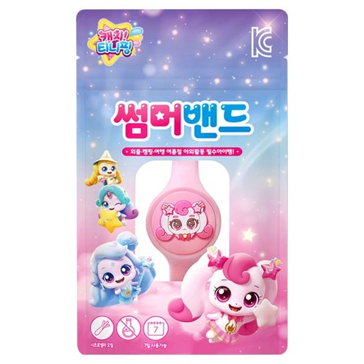 Rideoseuinpam Kaechitiniping Sseommeobaendeu Hachyuping , Pingkeu , 1 Pack (리더스인팜 캐치티니핑 썸머밴드 하츄핑 핑크)