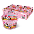 Buldak Bokeum Noodles Kkareubo Big Cup 105 g, 6 Pack (볶음 까르보)