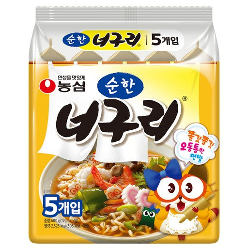 Neoguri Mild 120 g, 5 Pack