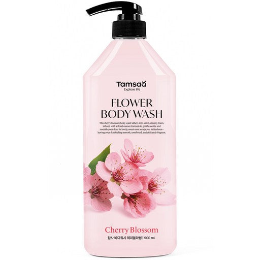 Tamsa Peulrawo Body Wosi Cherry Beulrasseom , 1 Pack , 900 ml (플라워 워시 블라썸)