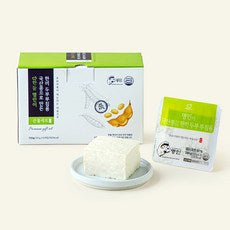 Dul Myeongin Domestic Kong Mandeun Kki Tofu Buchimyong , 120 g, 6 Pack (한둘 명인이 국산콩으로 만든 한끼 두부 부침용, 120g, 6팩)
