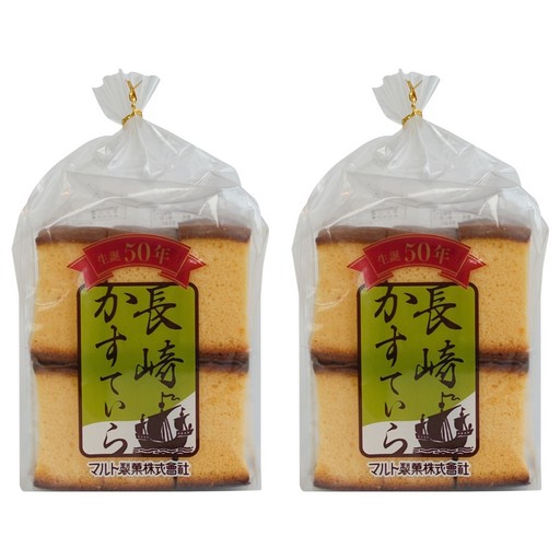 Maruto Set Ka Nasaki Kaseutelra , 260 g, 2 Pack (마루토 카 나사키 카스텔라)