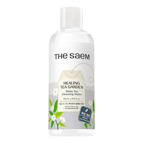 Deosaem Hilring Ti Deun White Ti Cleansing Woteo , 300 ml, 1 Pack (더샘 힐링 티 가든 화이트티 클렌징 워터, 300ml, 1개)