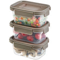 Comet Hom Guknaesaengsan Nungeum Itgo Gyeopchyeoseo Storage Ha Pyeonri BPA FREE Milpyeyonggi , 3 Pack , 500 ml (코멧 홈 국내생산 눈금이 있고 겹쳐서 보관하는 편리한 BPA FREE 밀폐용기, 3개, 500ml)