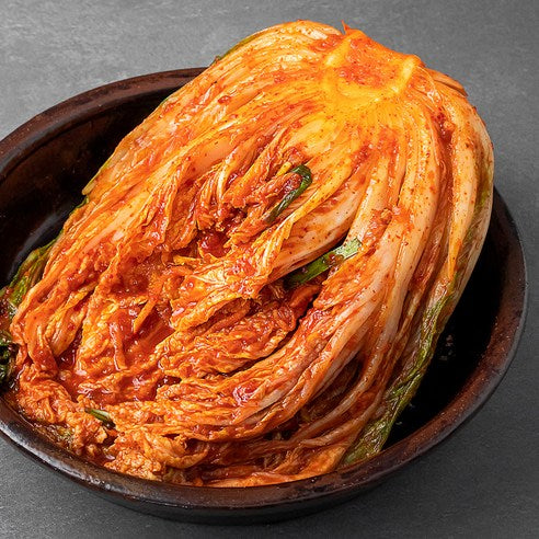 Mosan Kimchi Gatdamgeun Pear Chu Whole Napa Kimchi , 3 kg, 1 Pack (모산김치 갓담근 배추포기김치, 3kg, 1개)