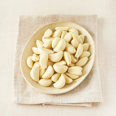 Domestic Eco-friendly Kkan Garlic , 150 g, 1 Pack (국내산 친환경 깐마늘, 150g, 1개)