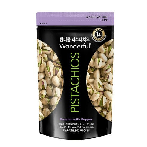 Wondeopul Pistachio Whoo Chu , 150 g, 1 Pack (원더풀피스타치오 후추, 150g, 1개)