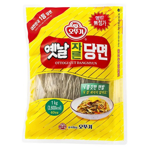 Ottogi Yetnal Jareundang Noodles , 1 kg, 1 Pack (옛날 자른당)