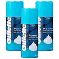 Gillette Packets Omi Senseotibeu Toner Swebing Foam , 175 g, 3 Pack (오미 센서티브 쉐빙)