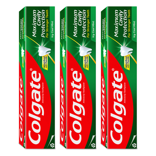 Kolgeteu Assi Cool Mint Chiyak , 200 g, 3 Pack (콜게트 아씨 치약)