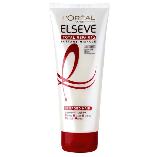 Realpari El Set Beu Total Ripeeo 5 Inseuteonteu Mirakeul Heeo Pack , 170 ml, 1 Pack (레알파리 엘 브 토탈 리페어 인스턴트 미라클 헤어)