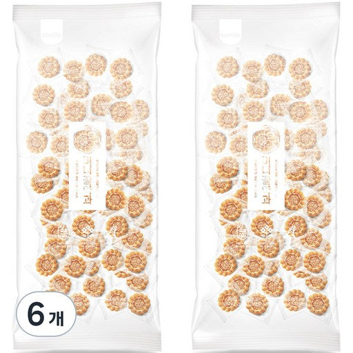 Samrip Mini Honey Yak , 400 g, 6 Pack (삼립 약)