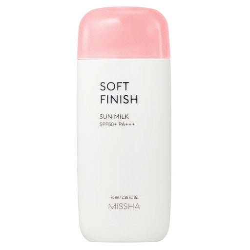 Misya Ol Eoraundeu Set Peu Beulrok Soft Piniswi Seonmilkeu SPF 50+ PA+++, 70 ml, 1 Pack (미샤 올 어라운드 프 블록 피니쉬 선밀크)