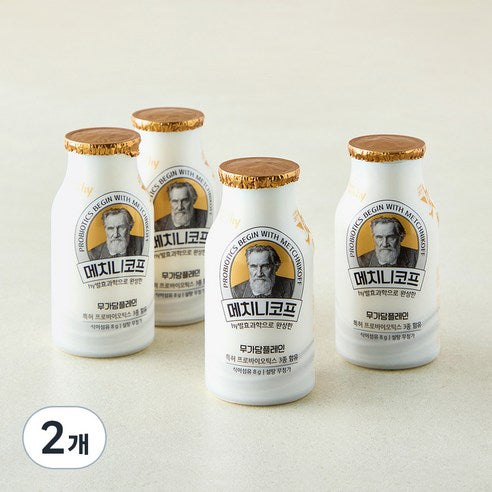 Mechinikopeu Sugar-free Plain , 2 Pack , 4 Pack Pack , 140 ml (메치니코프 무가당 플레인, 2개, 4개입, 140ml)