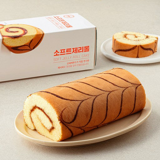 Milkeu & Heoni Soft Jerirol , 520 g, 1 Pack (밀크 허니 제리롤)