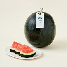 Heukmi 11 brix Watermelon , 5 kg Sang , 1 Pack (프리미엄 흑수박, 5kg 이상, 1개)