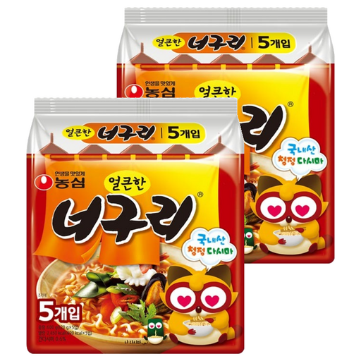 Neoguri Spicy Flavor 120 g, 10 Pack