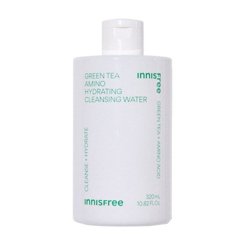 Innisfree Green Tea Amino Moisture Cleansing Woteo , 320 ml, 1 Pack (이니스프리 그린티 아미노 수분 클렌징 워터, 320ml, 1개)