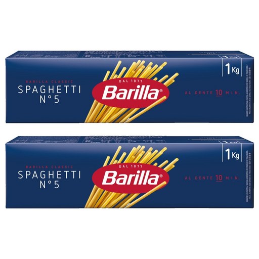 Barilra Seupageti , 1 kg, 2 Pack (바릴라 스파게티)