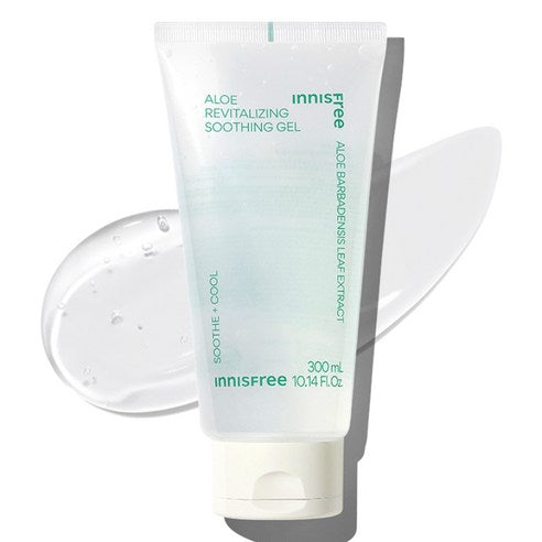 Innisfree Al Ribatal Soothing Gel , 300 ml, 1 Pack (이니스프리 알로에 리바이탈 수딩젤, 300ml, 1개)