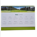 Daninha Mugwangkoting 2026 Daehyeong Golpeu Taksangdalryeok Olribeu Green , Bonsangpumseontaek (단인하 무광코팅 대형 골프 탁상달력 올리브 본상품선택)