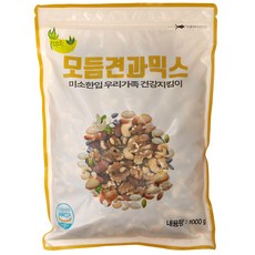 Miso Pack Modeumgyeonmikseuneot , 1 kg, 1 Pack (미소한입 모듬견과믹스넛, 1kg, 1개)