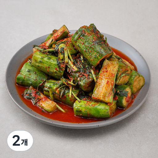 Sinyeongsikpum Jeongdameun Cucumber Sobak , 1.5 kg, 2 Pack (신영식품 정담은 소박)