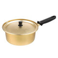 Comet Hom Guknaesaengsan Pyeonsu Noran Yangeunnaembi 18 cm, Yellow , 1 Pack (코멧 홈 국내생산 편수 노란 양은냄비 18cm, 옐로우, 1개)
