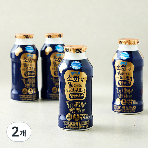 Denmakeu Sohwa Jaldoe Milk Mandeun Yogureuteu Sheets Peulreoseu , 2 Pack , 4 Pack Pack , 150 ml (덴마크 소화가 잘되는 우유로 만든 요구르트 장플러스, 2개, 4개입, 150ml)