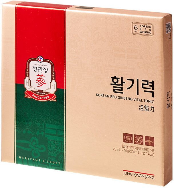 KGC Hwalgiryeok Set 16 p, 320 ml, 1 Set (활기력)