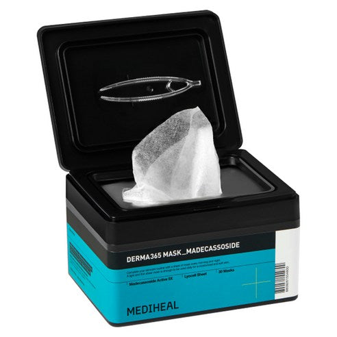 Medihil Deoma 365 Madekasosadeu Mask , 30 Pack , 1 Pack (메디힐 더마365 마데카소사이드 마스크, 30개입, 1개)