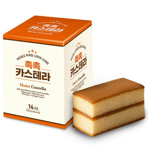 Kijeuwel Chokchok Kaseutera , 700 g, 1 Pack (키즈웰 촉촉 카스테라)