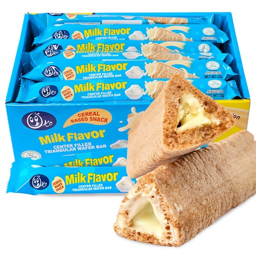 Nyuteurioko Milkeu Flavor Wepeo , 360 g, 1 Pack (뉴트리오코 밀크 웨퍼)