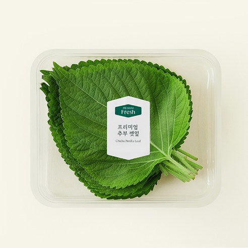 Chubu Perilla Leaves , 30 g, 1 Pack (프리미엄 추부 깻잎, 30g, 1개)