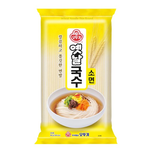 Ottogi Yetnal Guksu So Noodles , 900 g, 1 Pack (옛날 국수 소)