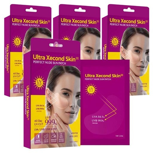 Ulteura Set Keon Toner Tuekseu Peopekteu Nudeu Sseonpaechi , 4 Pack (울트라 컨 투엑스 퍼펙트 누드 썬패치)