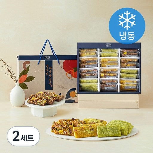 Rice Cake Pyeon Persimmon Sa Set 1 Ho 24 Pack ( Frozen ), 1080 g, 2 Set (편 사 호)